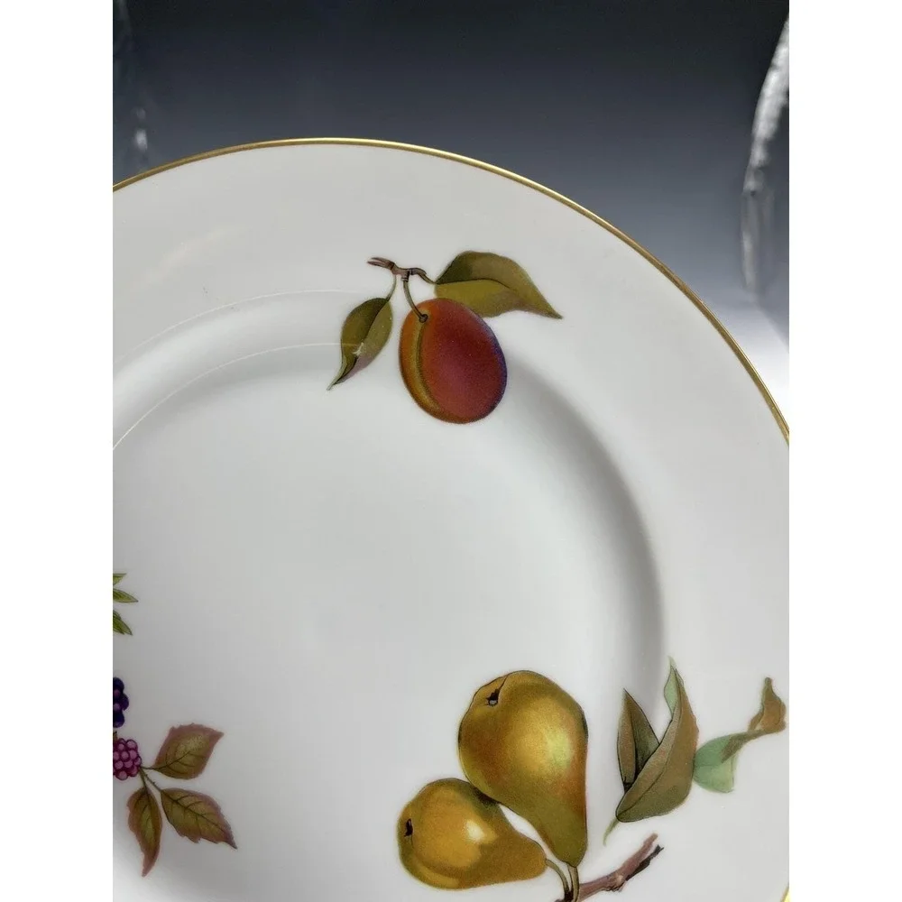 Royal Worcester Evesham Gold Rim 8